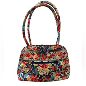 era Bradley Zip Around Shoulder Bag – Summer Cottage